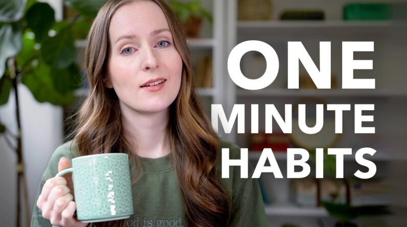 5 ONE-MINUTE Habits that Save Me 25+ Hours/Week [Productivity for Busy People]