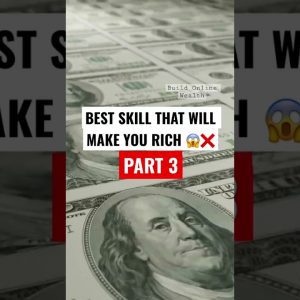 BEST Skill That Will Make You RICH😱❌ #shorts #moneyonline