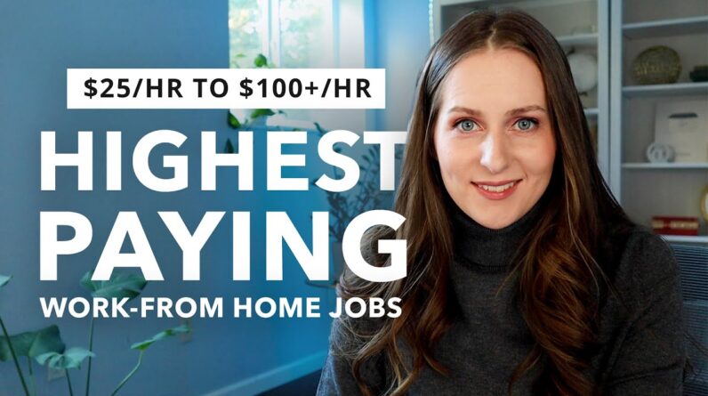 12 Highest Paying Work-at-Home Jobs 2023