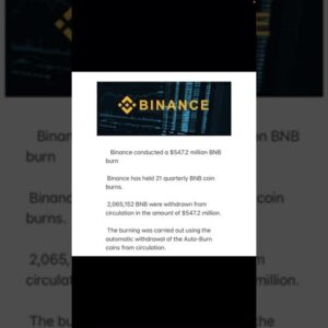 BNB COİN BURN 🔥
Binance
Bitcoin
crypto news today
Crypto