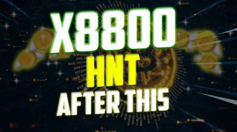 HNT WILL X8800 AFTER THIS?? - HELIUM Price Predictions & Latest Updates