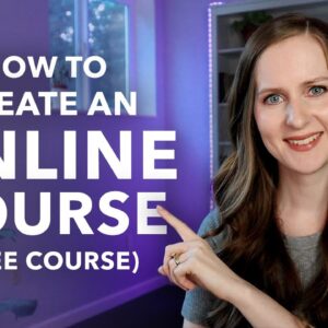 How to Create an Online Course for Beginners (start to finish)