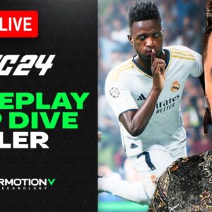 Reacting to EA SPORTS FC 24 | Official Gameplay Deep Dive! [LIVE]