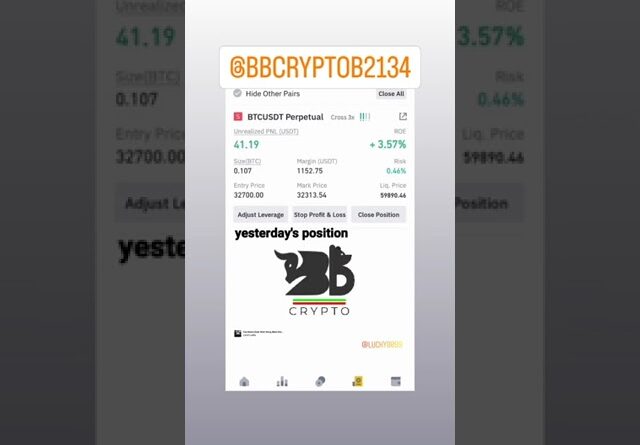 live profit / technical analysis / #crypto #altcoin #cryptocurrency #bb #news #investing #best 💵🚀🔥💰😎
