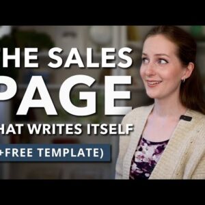 How to Write a Crazy-Effective Sales Page for Your Product (+free template!)
